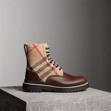 men's burberry boots|burberry men's designer boots.